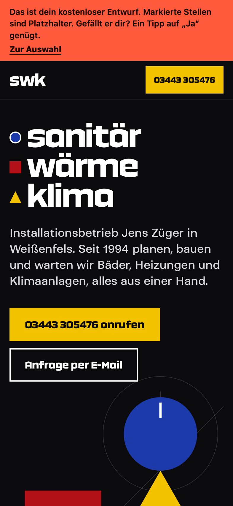 Weiche A, iPhone 15, erster Bildschirm